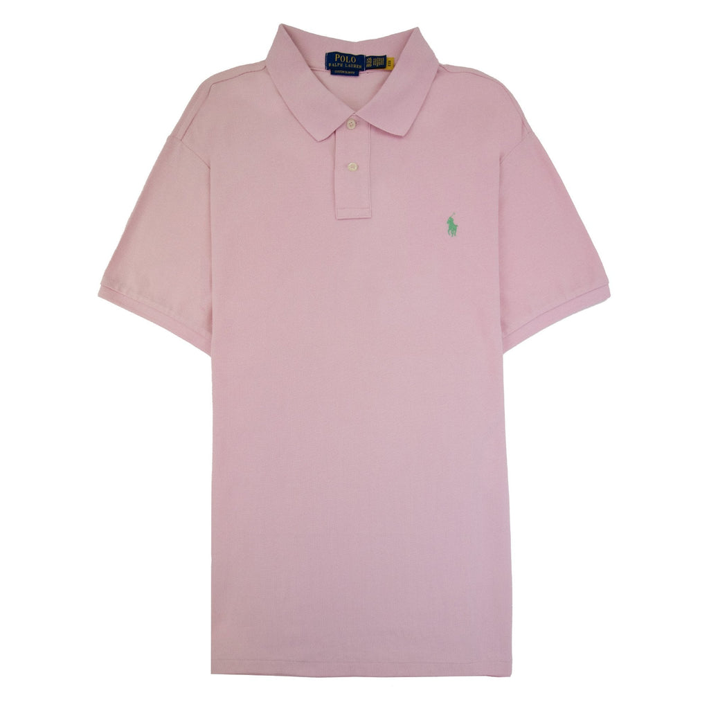 Polo Ralph Lauren Slim Fit Short Sleeve Polo Elec Pink