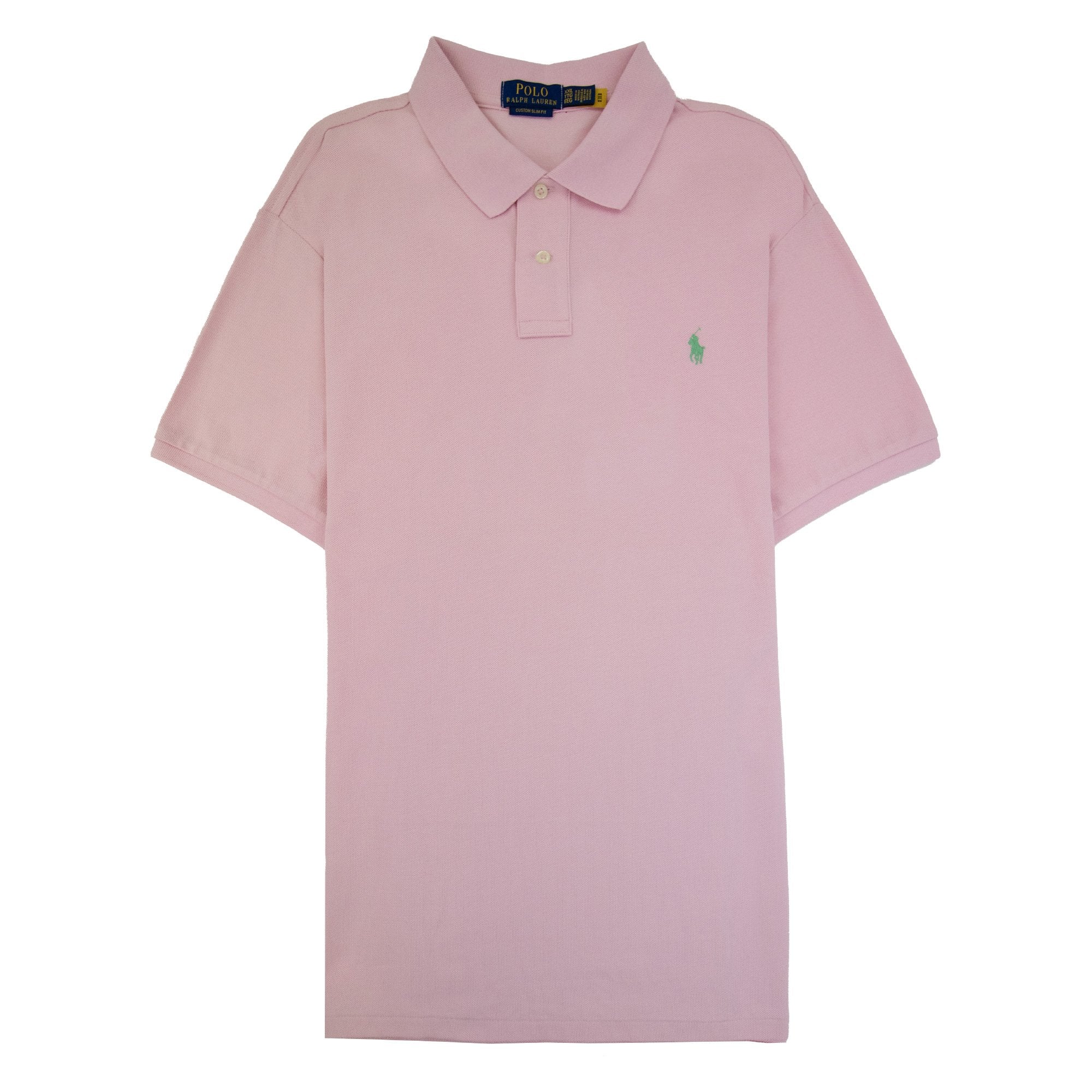 Polo Ralph Lauren Slim Fit Short Sleeve Polo Elec Pink