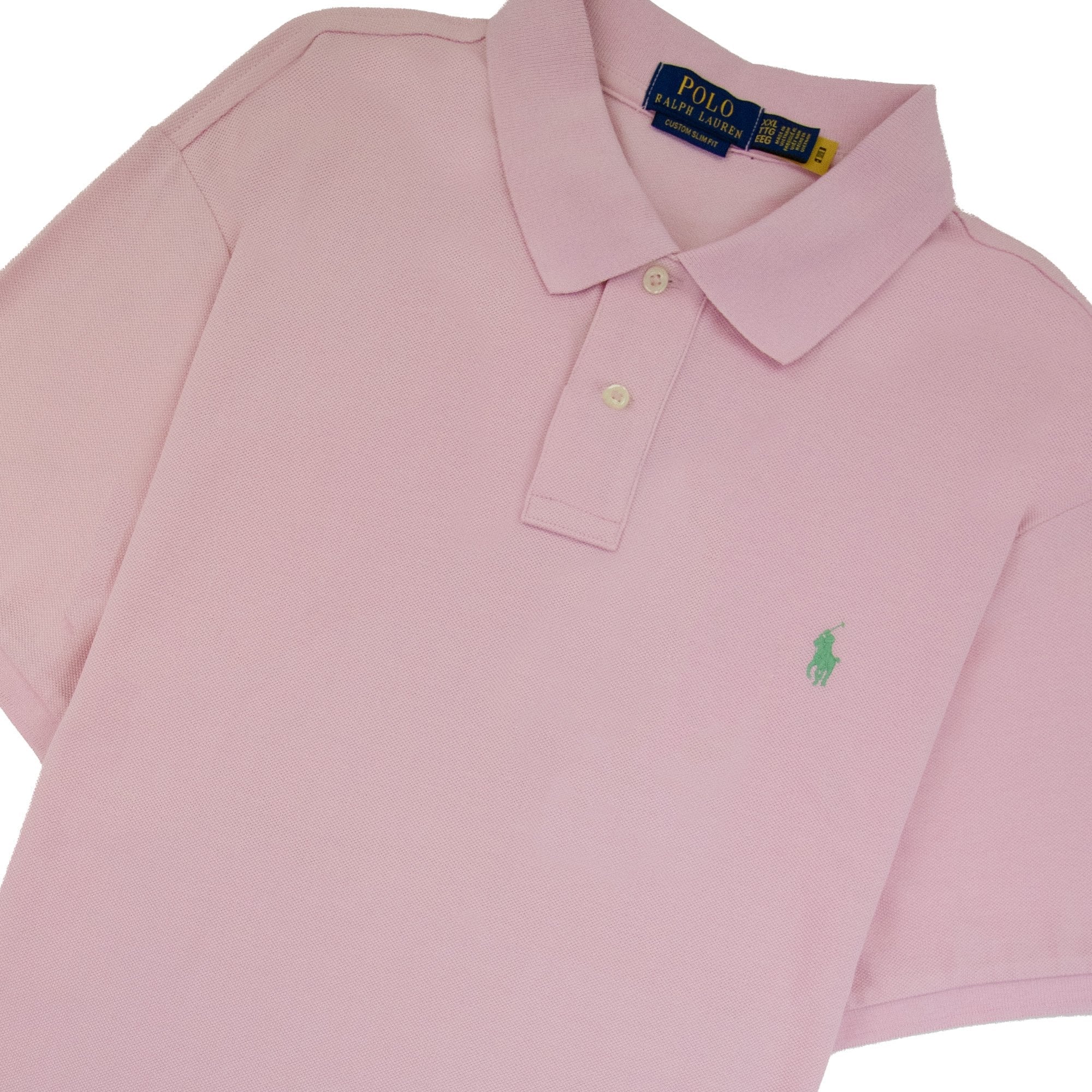 Polo Ralph Lauren Slim Fit Short Sleeve Polo Elec Pink