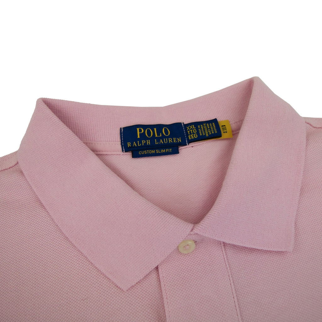 Polo Ralph Lauren Slim Fit Short Sleeve Polo Elec Pink