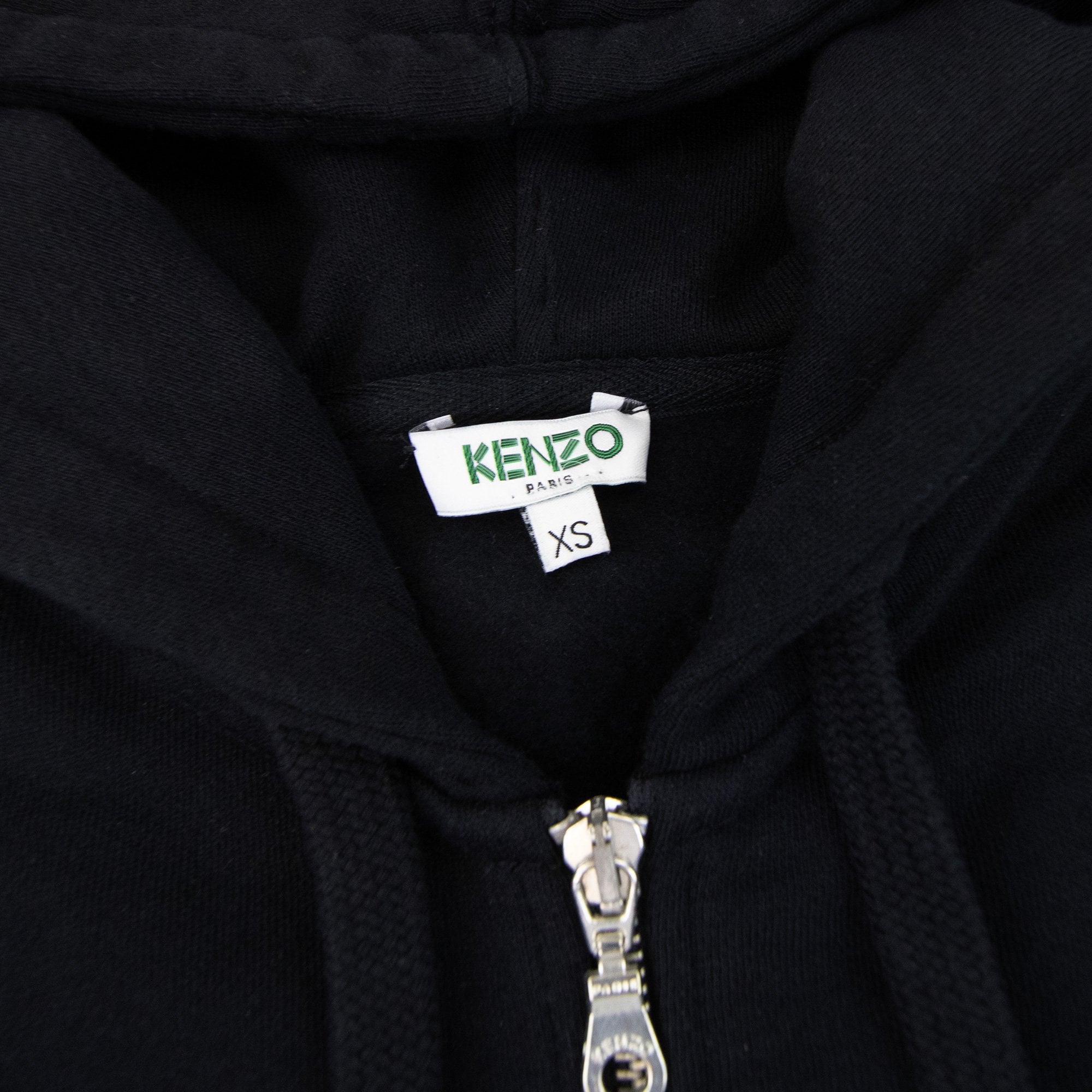 Kenzo Tiger Hoody Zip Black/blue