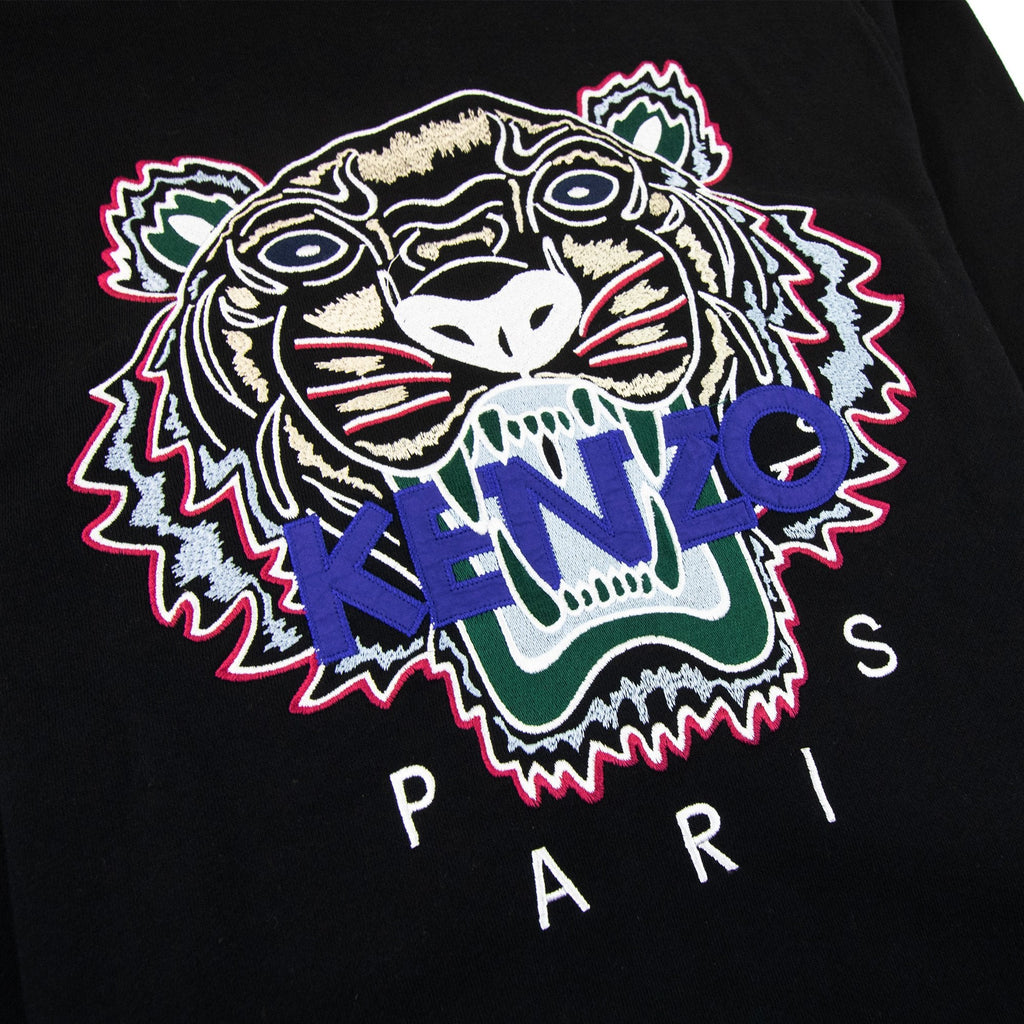 Kenzo Tiger Hoody Zip Black/blue