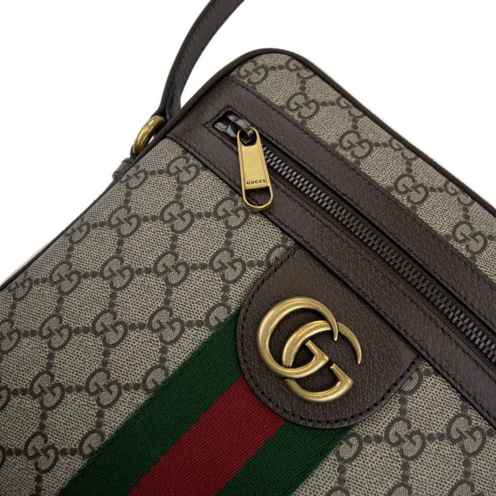 Gucci Ophidia Gg Small Messenger Bag Beige