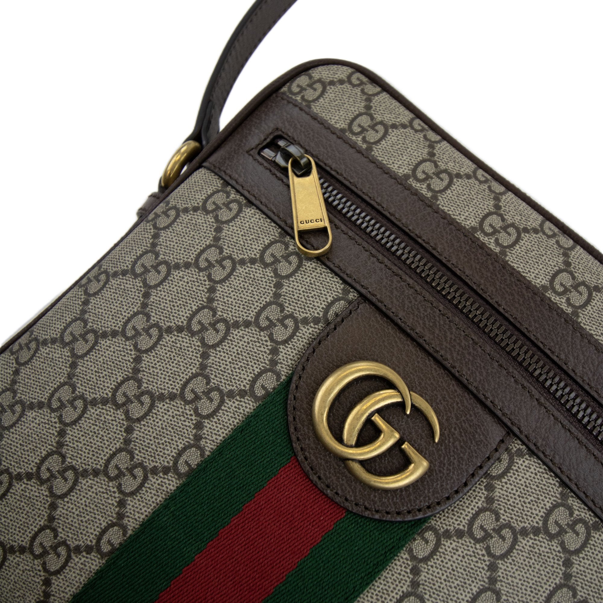Gucci Ophidia Gg Small Messenger Bag Beige