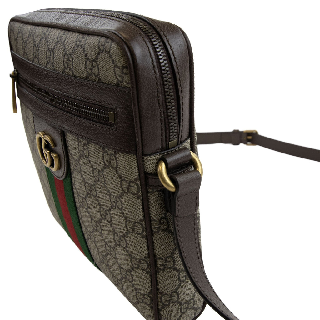 Gucci Ophidia Gg Small Messenger Bag Beige