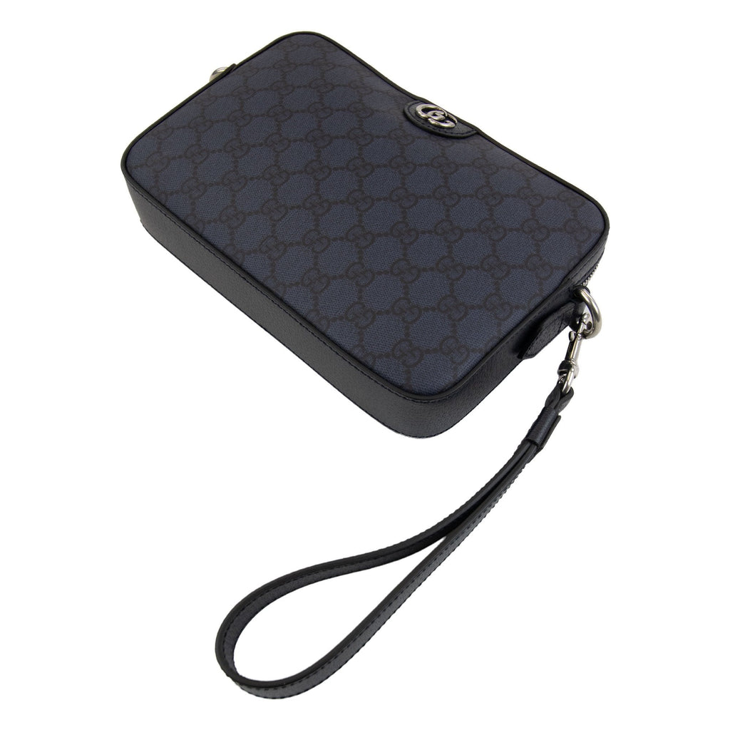 Gucci Ophidia Gg Crossbody Bag Blue