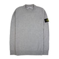 Stone Island 508a3 Lambswool Knitted Sweater Grey V0m64