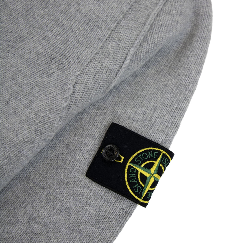 Stone Island 508a3 Lambswool Knitted Sweater Grey V0m64
