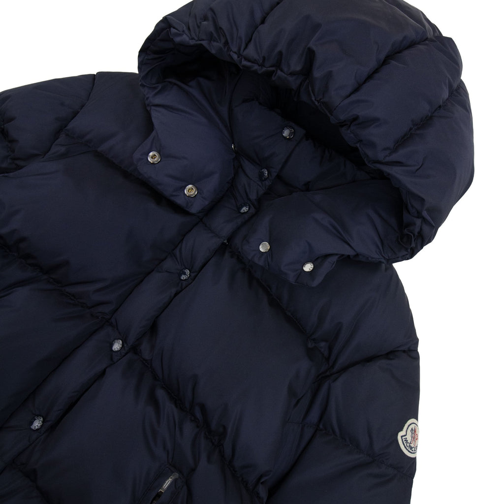 Moncler Junior Caille Down Jacket Navy 778