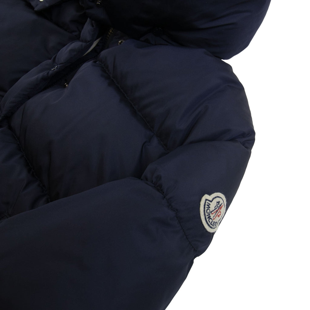 Moncler Junior Caille Down Jacket Navy 778
