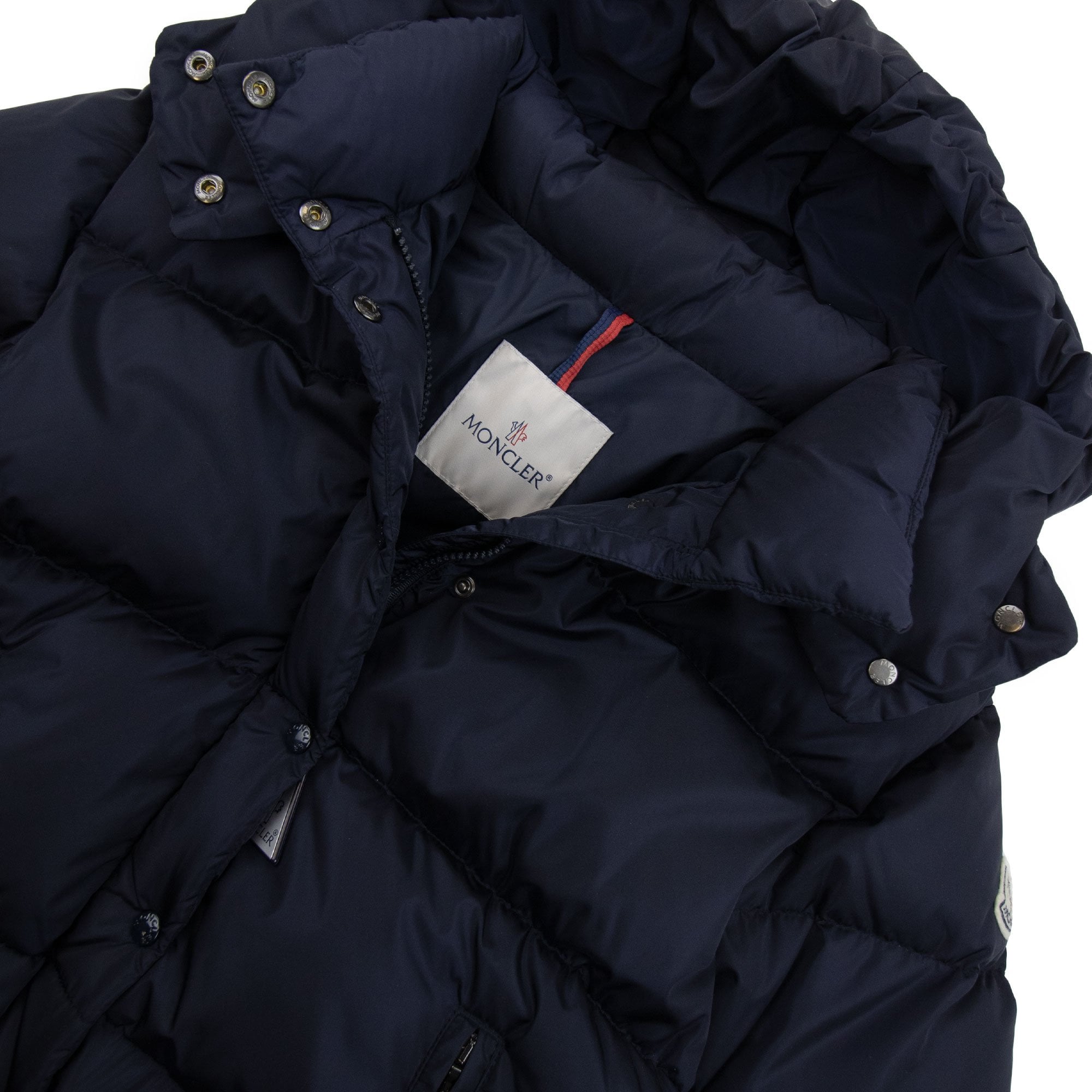 Moncler Junior Caille Down Jacket Navy 778