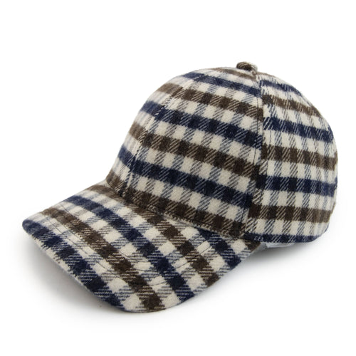 Aquascutum Club Check Baseball Cap 28 Club Check