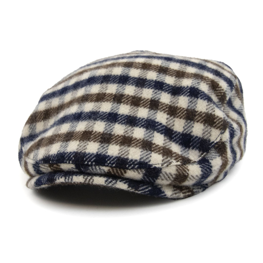 Aquascutum Club Check Flat Cap 28 Club Check