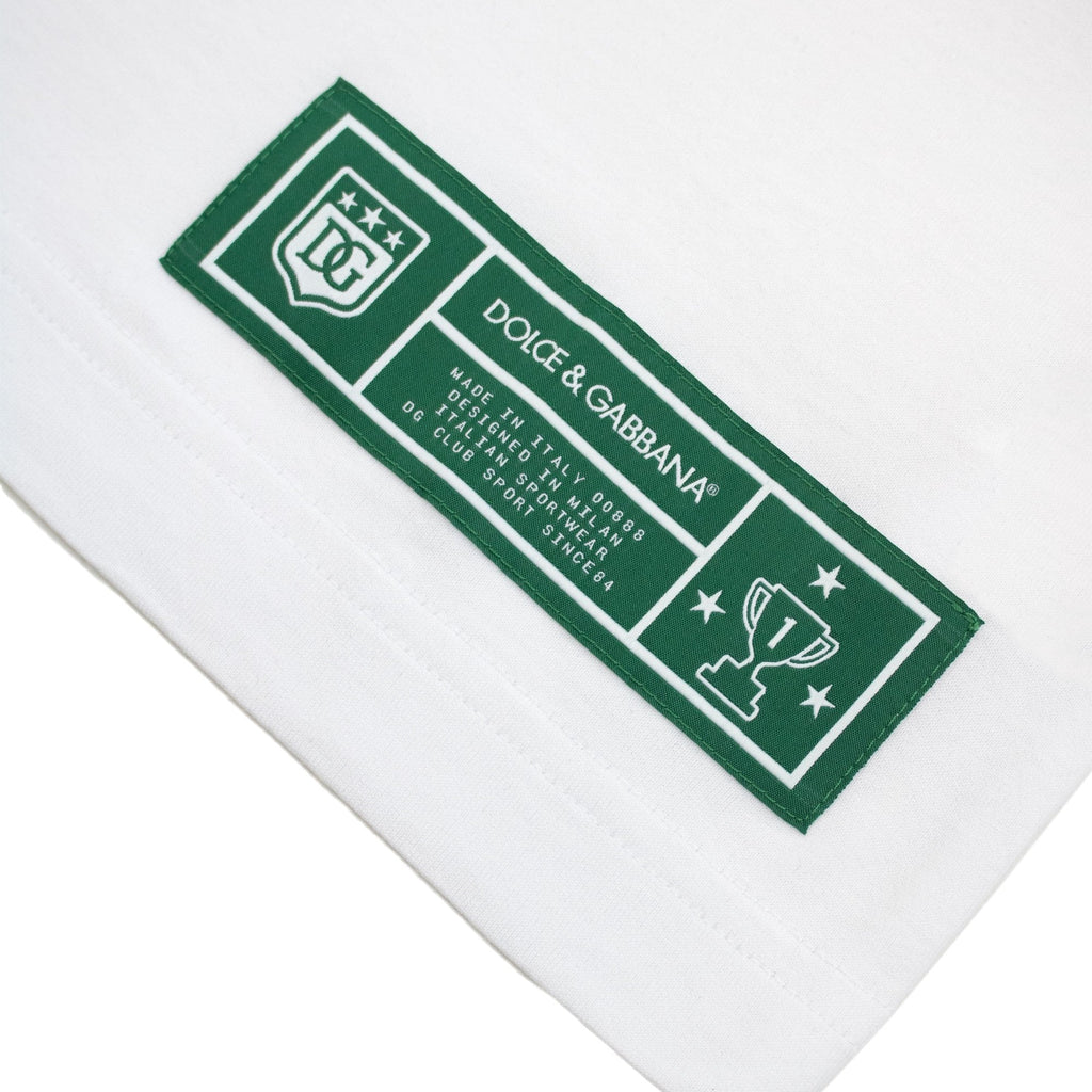Dolce & Gabbana Logo Print T Shirt White V0800