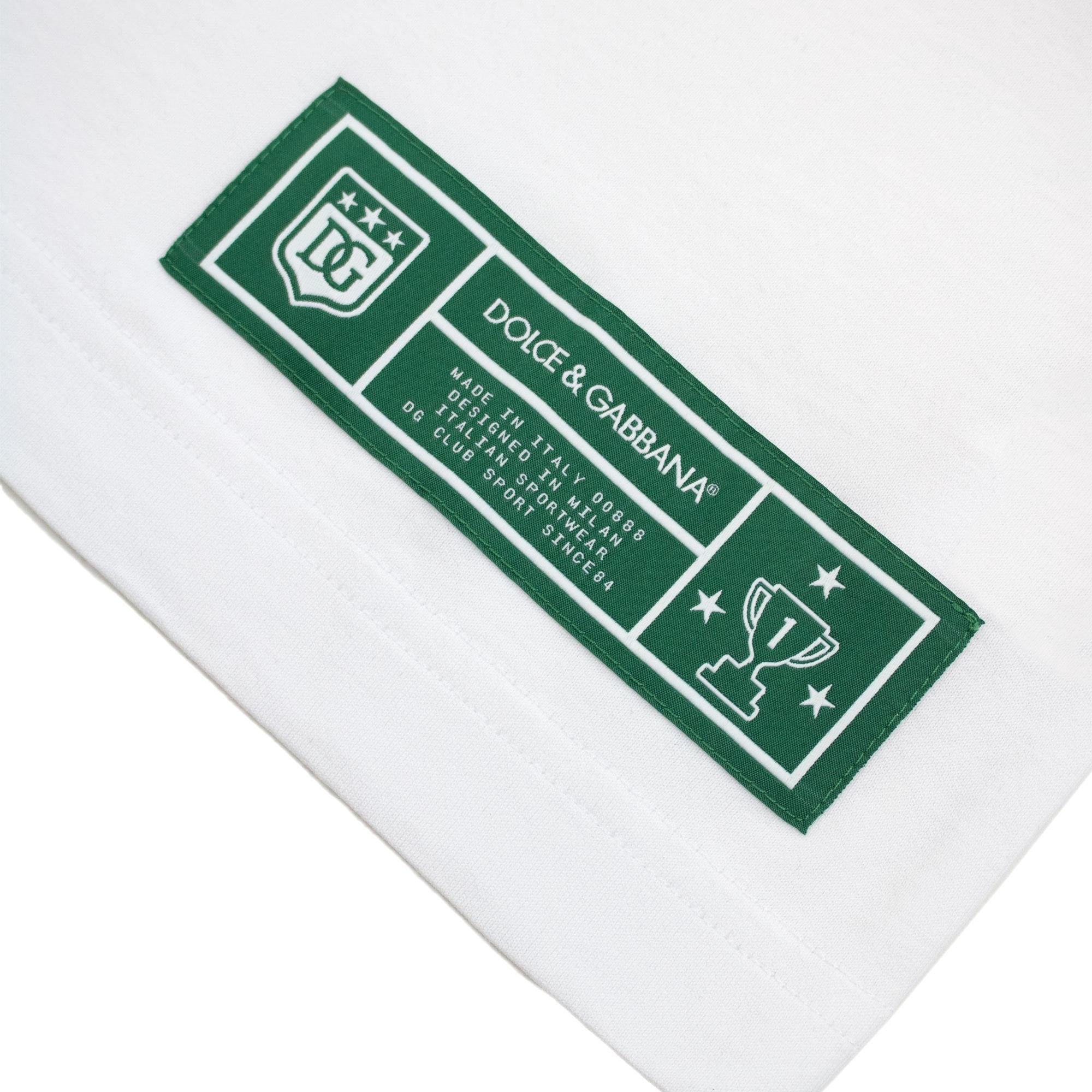 Dolce & Gabbana Logo Print T Shirt White V0800