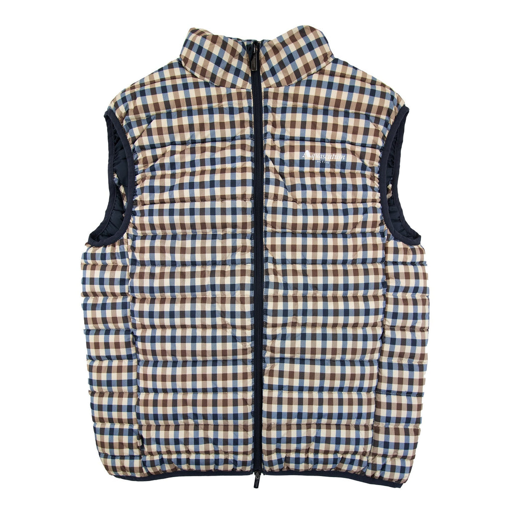 Aquascutum Rlg Active Vest Club Check 28
