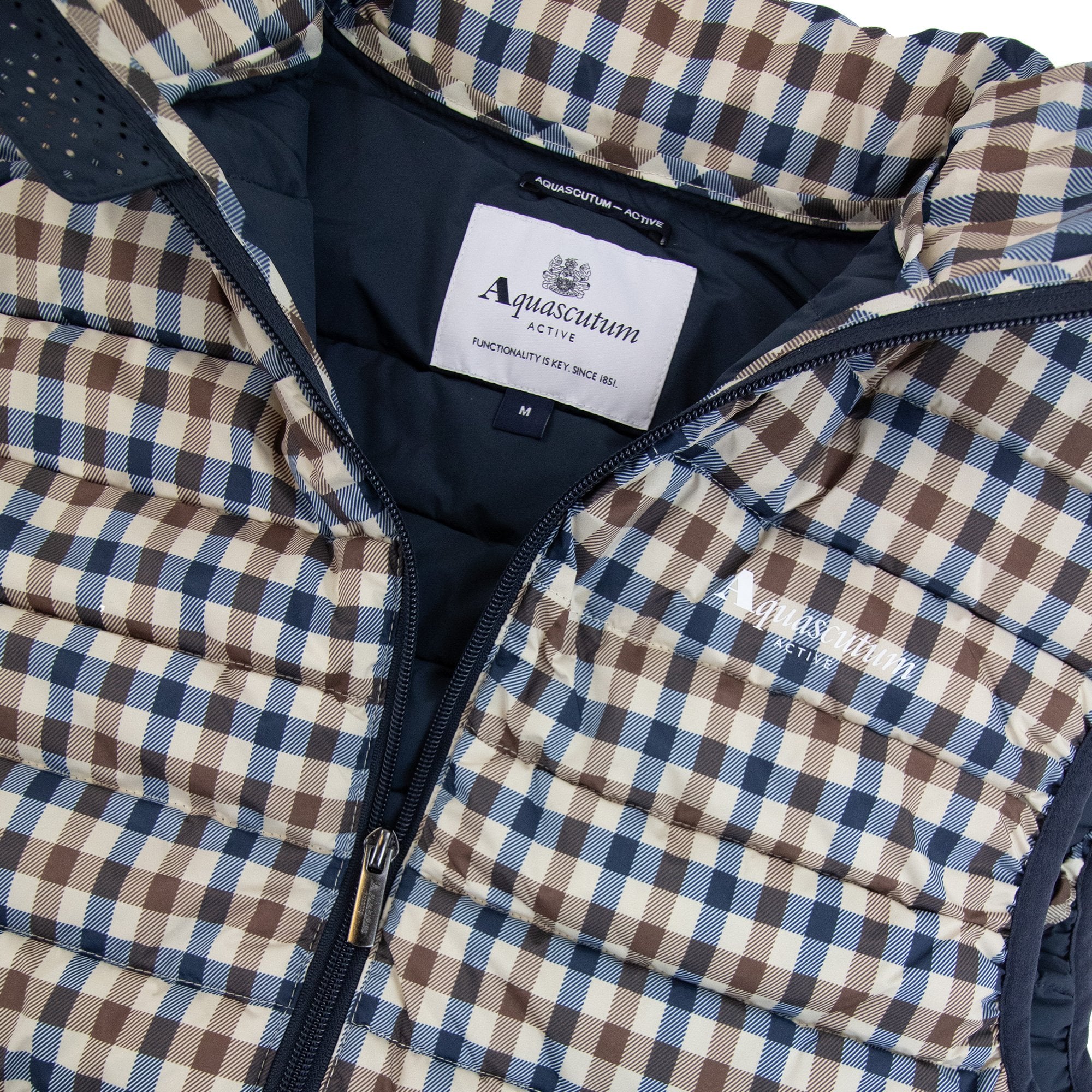 Aquascutum Rlg Active Vest Club Check 28