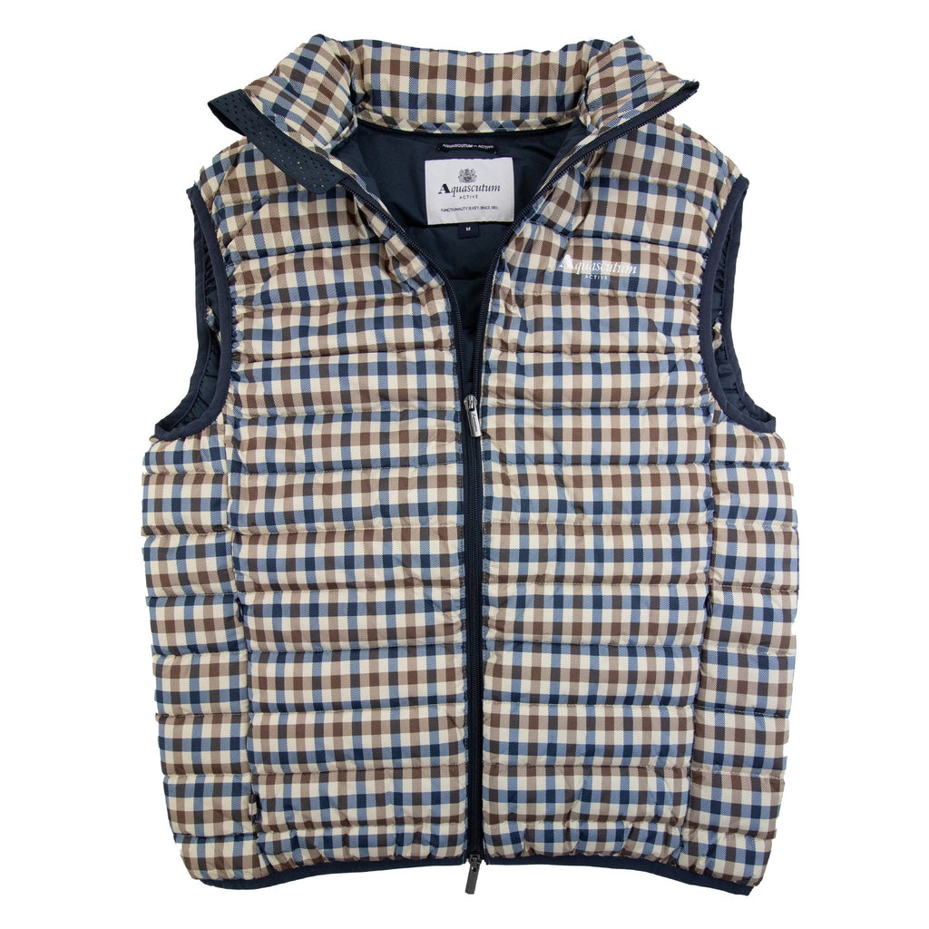 Aquascutum Rlg Active Vest Club Check 28
