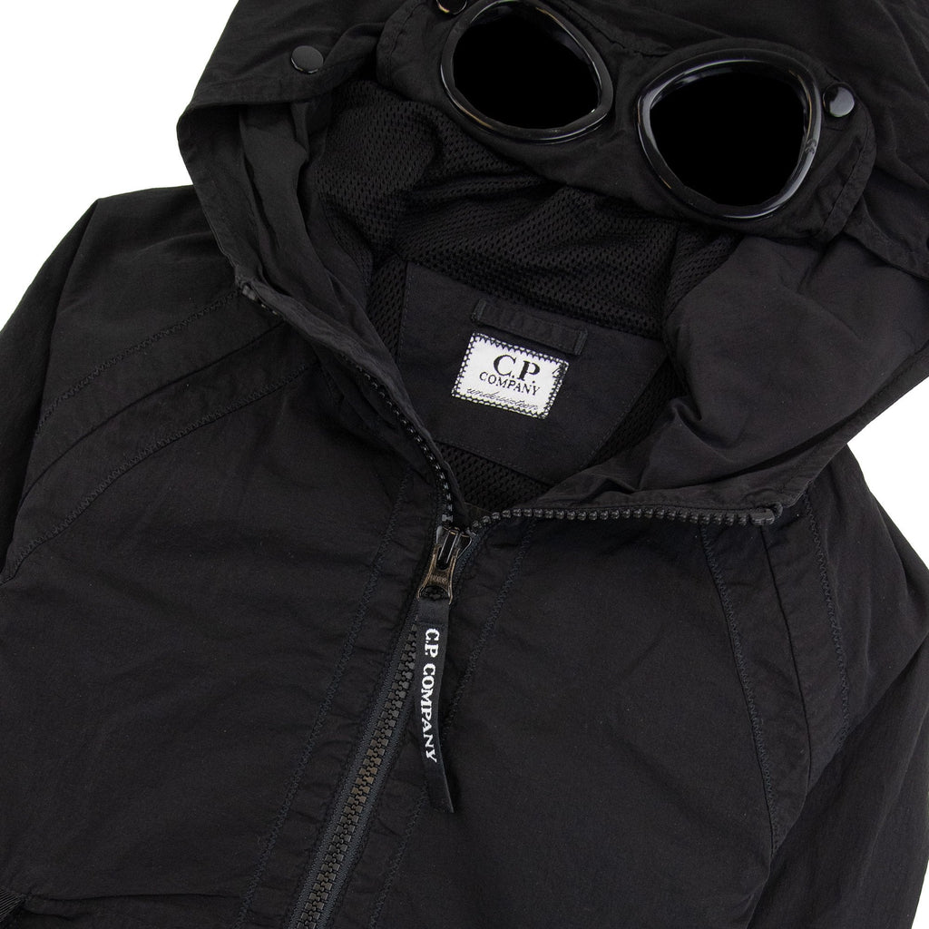 Cp Company U16 Chrome-r Goggle Jacket Black 999