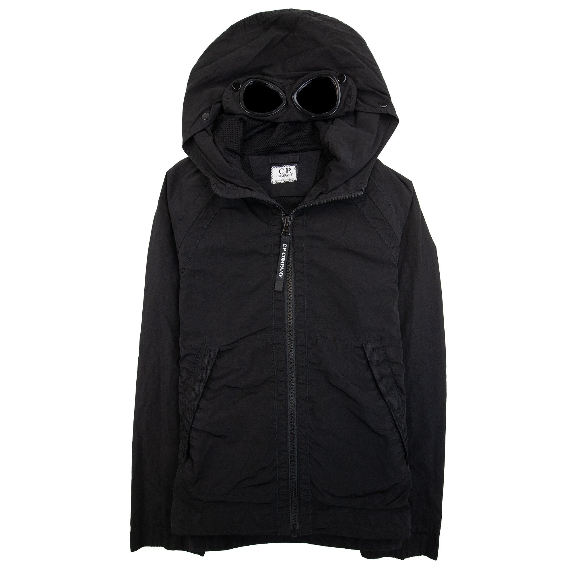 Cp Company U16 Chrome-r Goggle Jacket Black 999