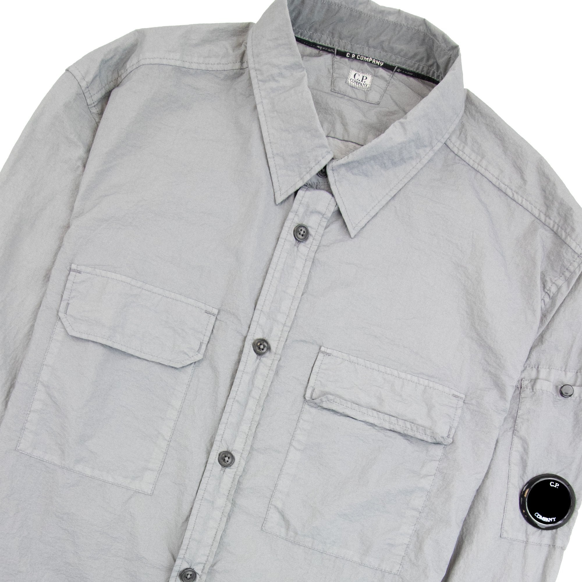 Cp Company Nylon Overshirt Griffin Grey 937