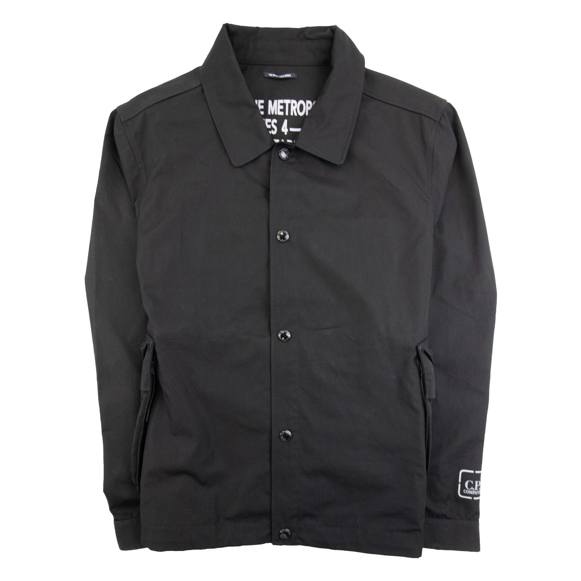 Cp Company Metropolis Series Hyst Overshirt Black 999