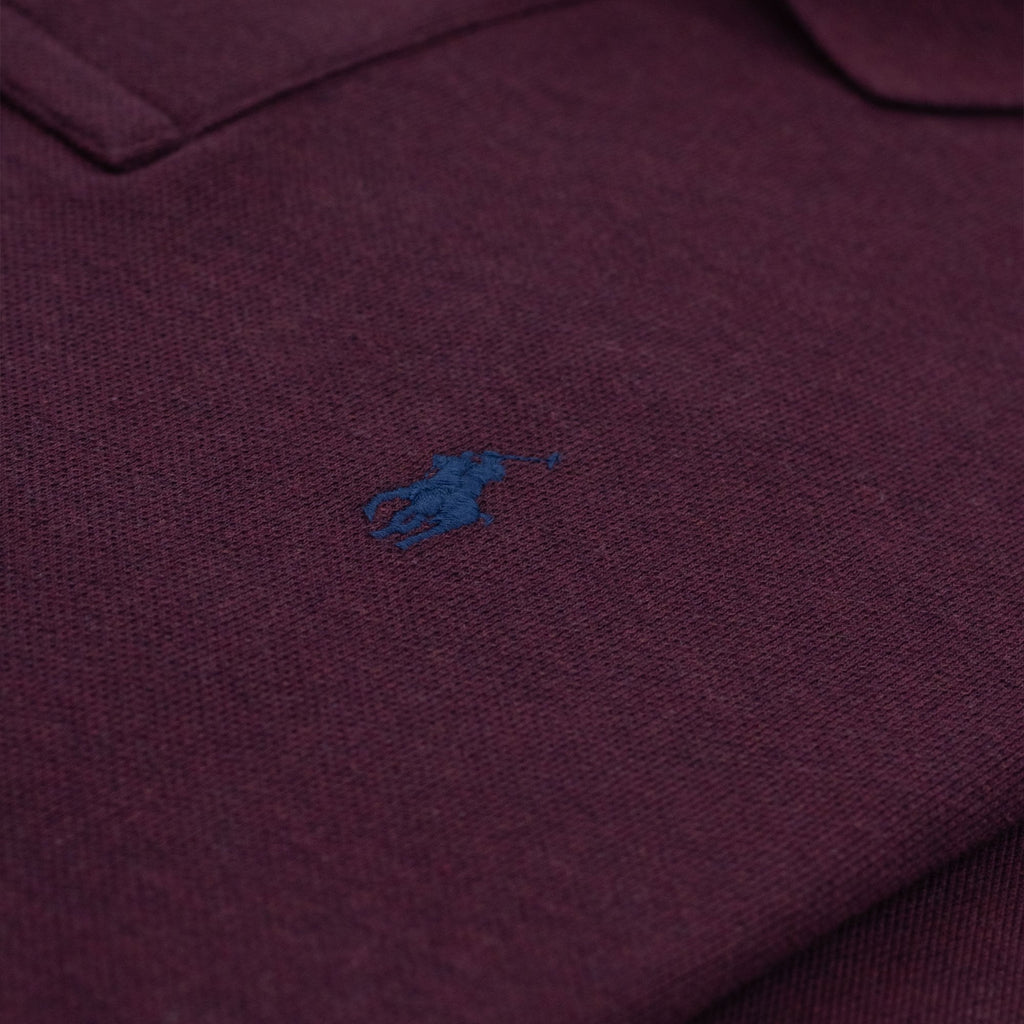 Polo Ralph Lauren Slim Fit Short Sleeve Polo Dk Red
