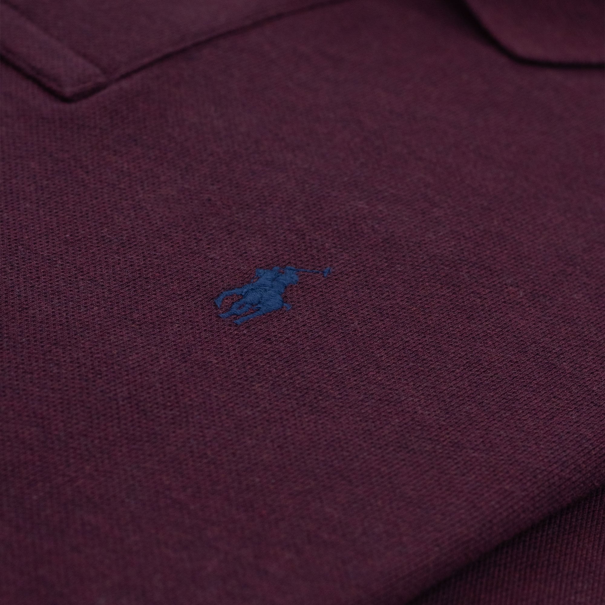 Polo Ralph Lauren Slim Fit Short Sleeve Polo Dk Red
