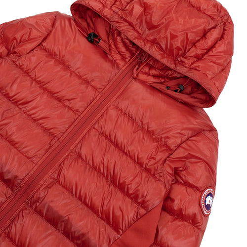 Canada Goose Hybridge Lite Hooded Coat Red