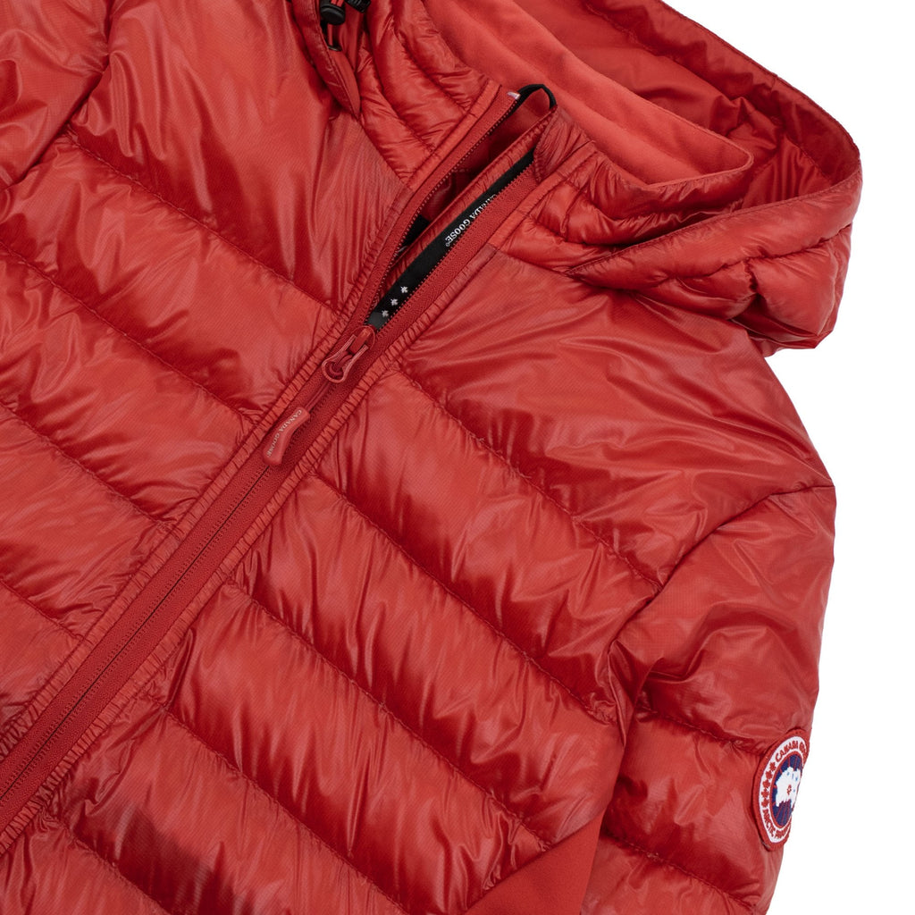 Canada Goose Hybridge Lite Hooded Coat Red