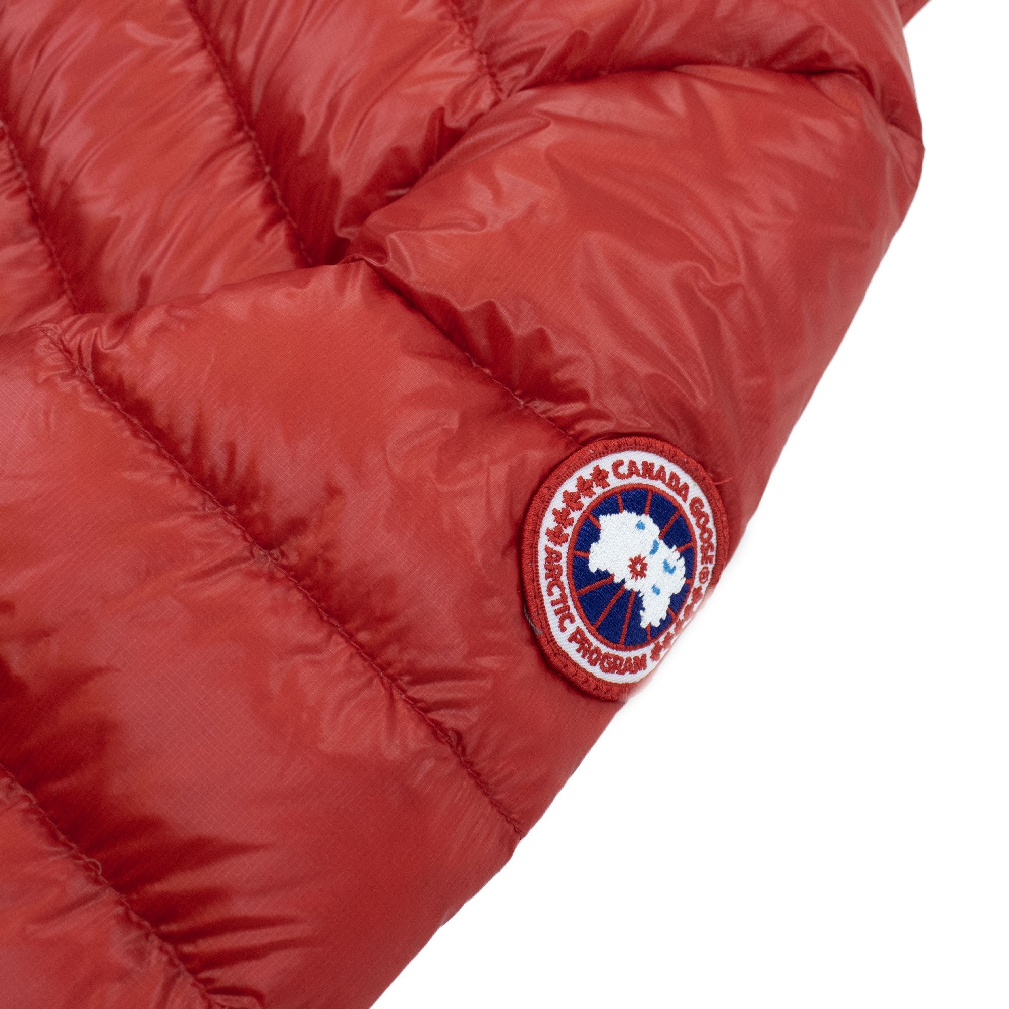 Canada Goose Hybridge Lite Hooded Coat Red