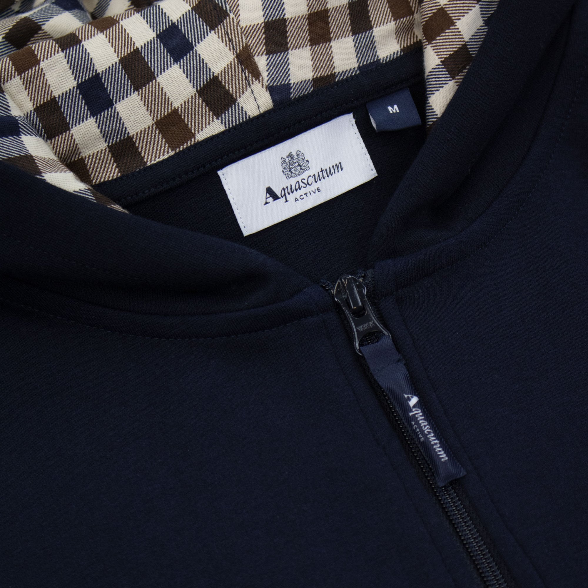 Aquascutum Active Scuba Piping Hoodie Navy