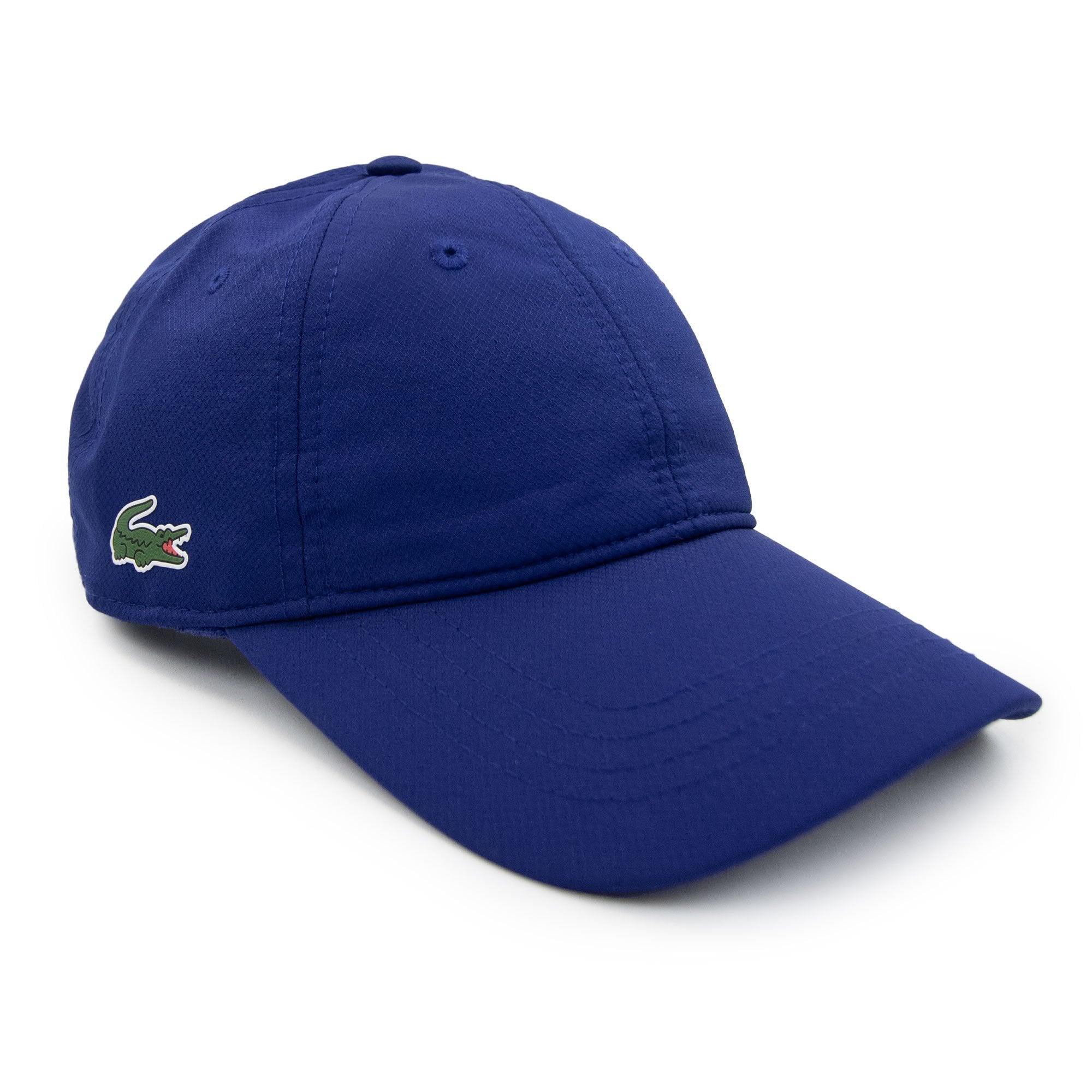 Lacoste Lightweight Diamond Taffeta Sport Cap Blue