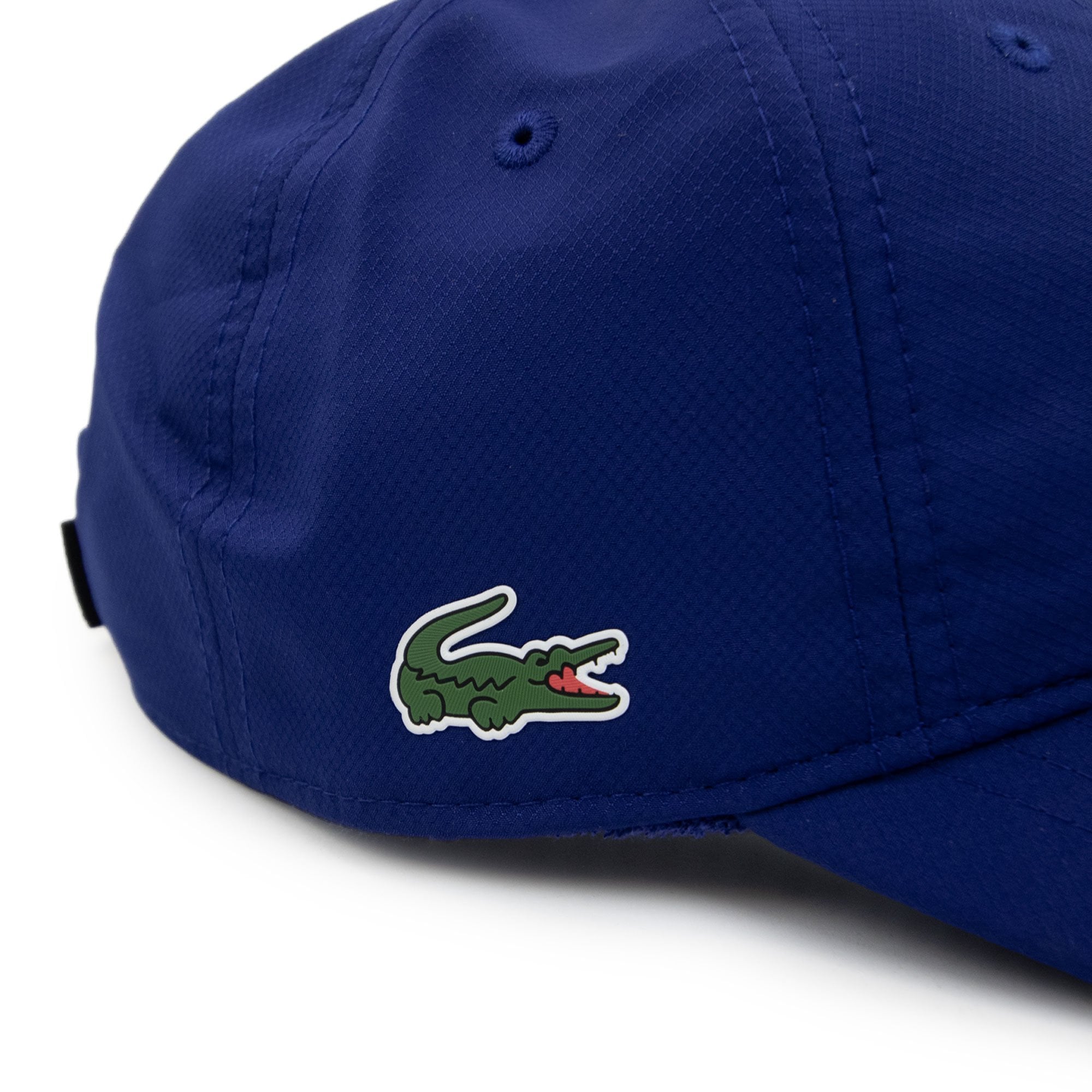 Lacoste Lightweight Diamond Taffeta Sport Cap Blue