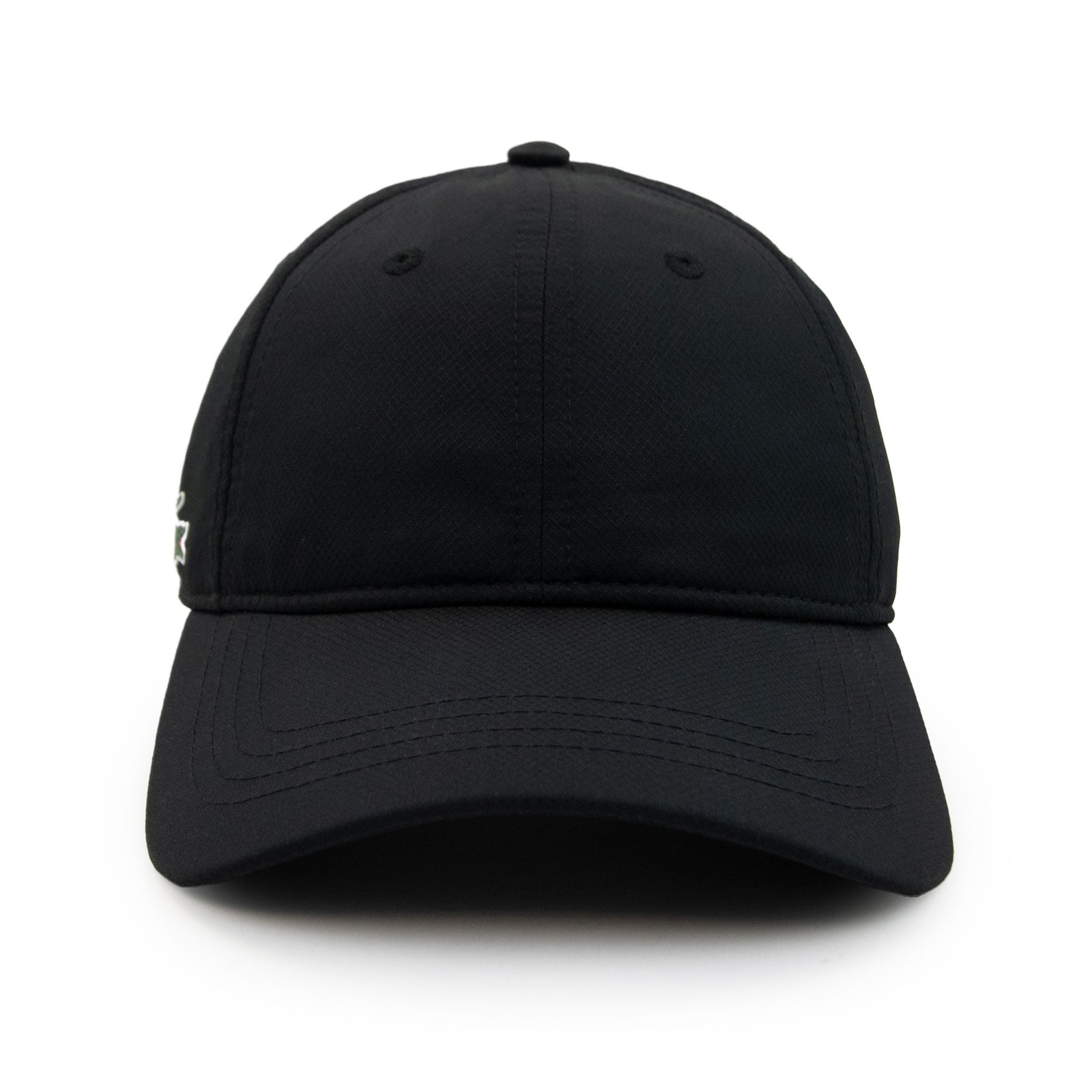 Lacoste Lightweight Diamond Taffeta Sport Cap Black