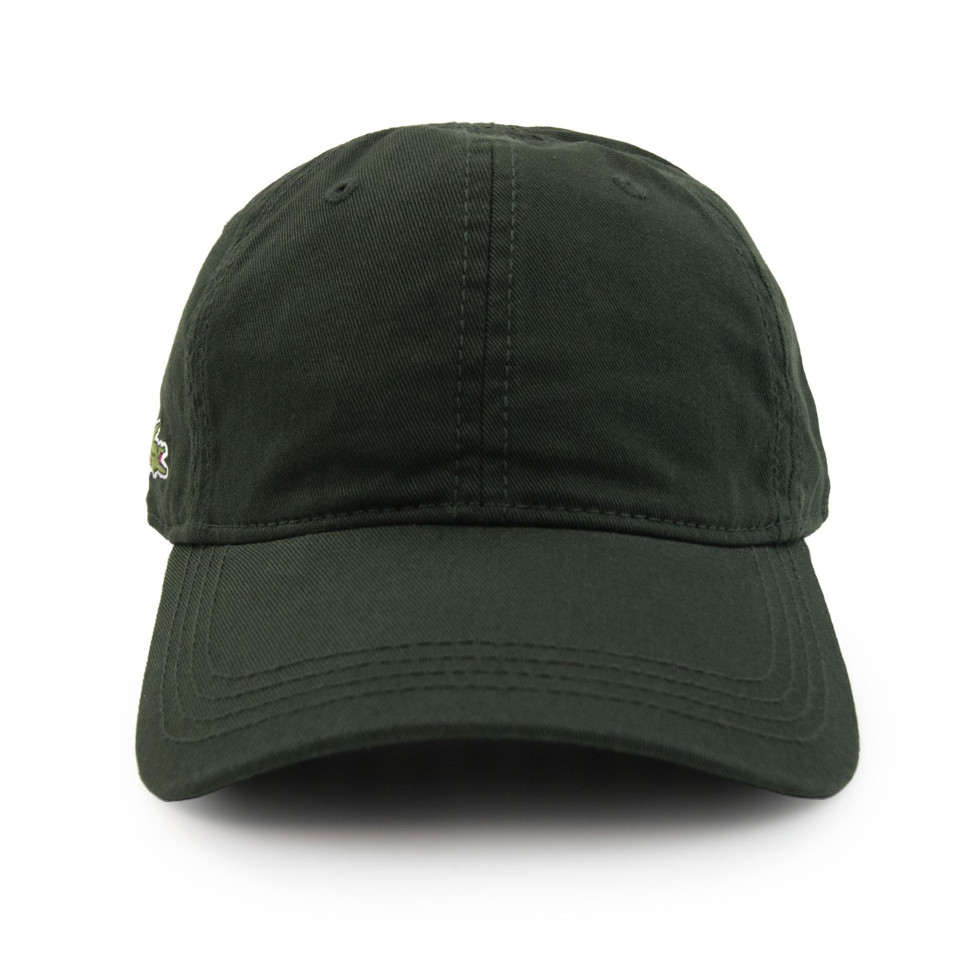 Lacoste Side Logo Cotton Twill Cap Dark Green
