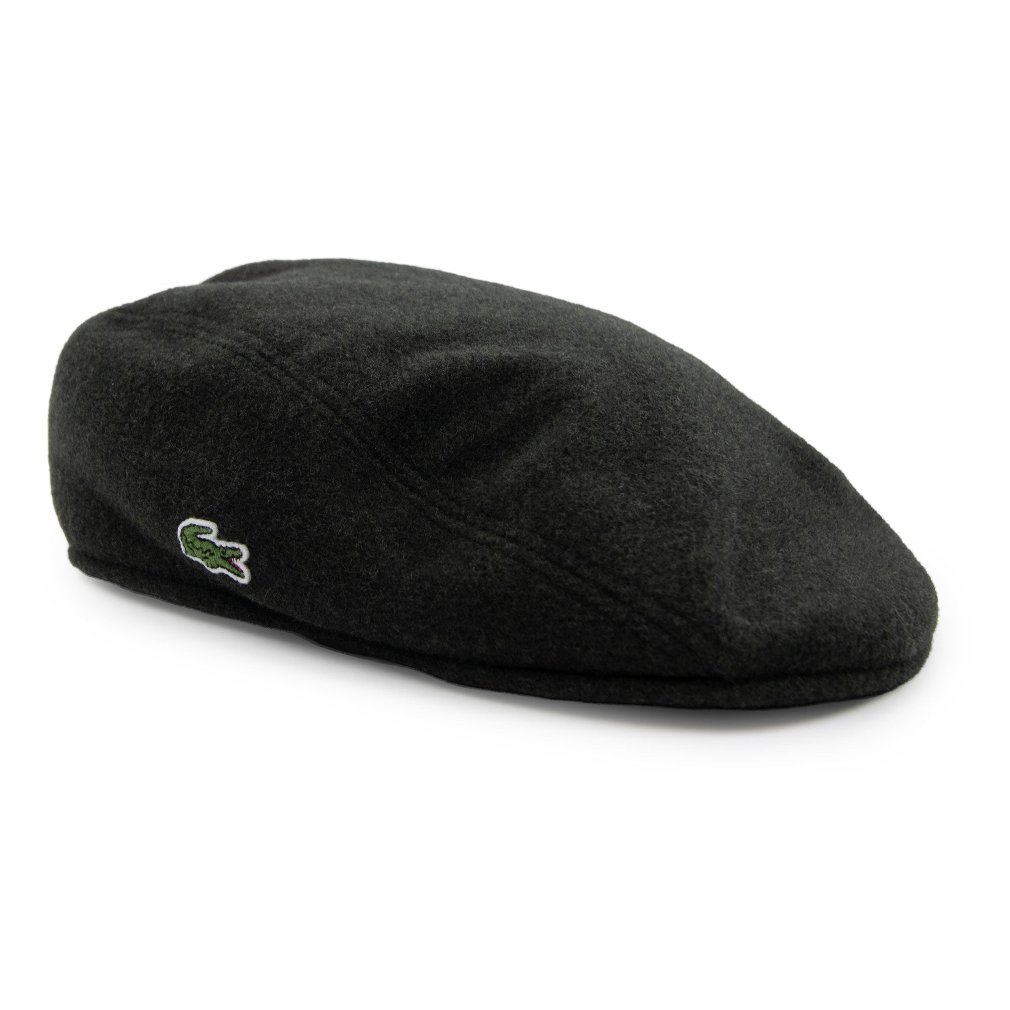Lacoste Embroidered Crocodile Beret Dark Green
