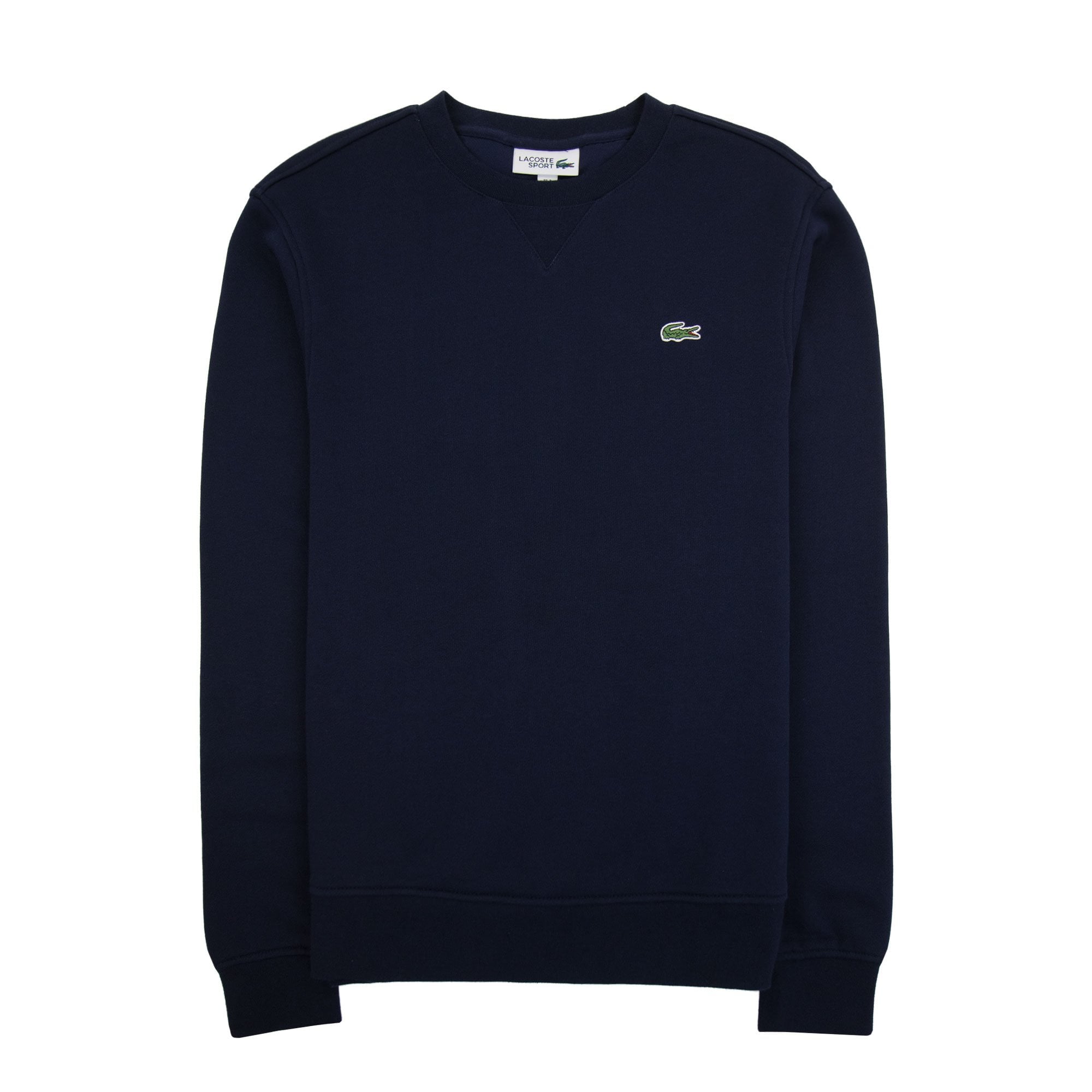 Lacoste Logo Cotton Blend Sweatshirt Navy