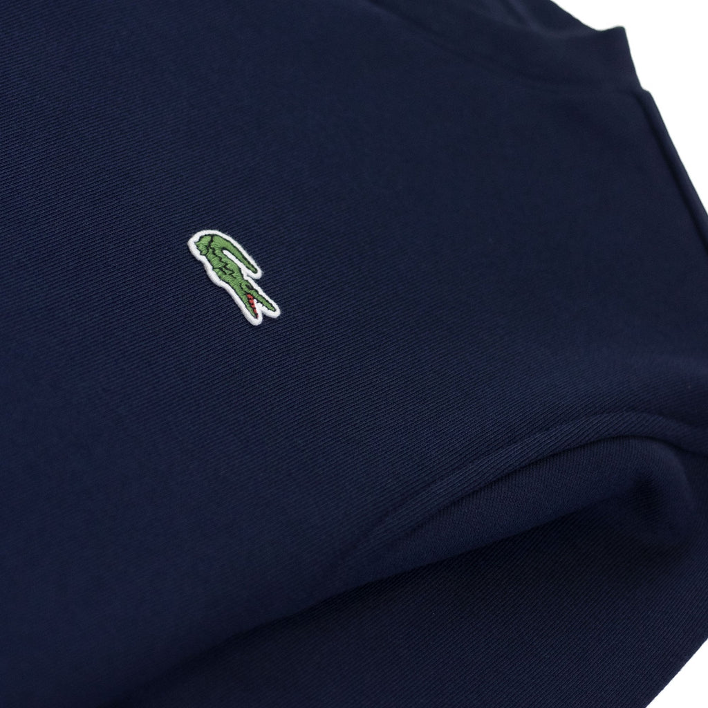 Lacoste Logo Cotton Blend Sweatshirt Navy