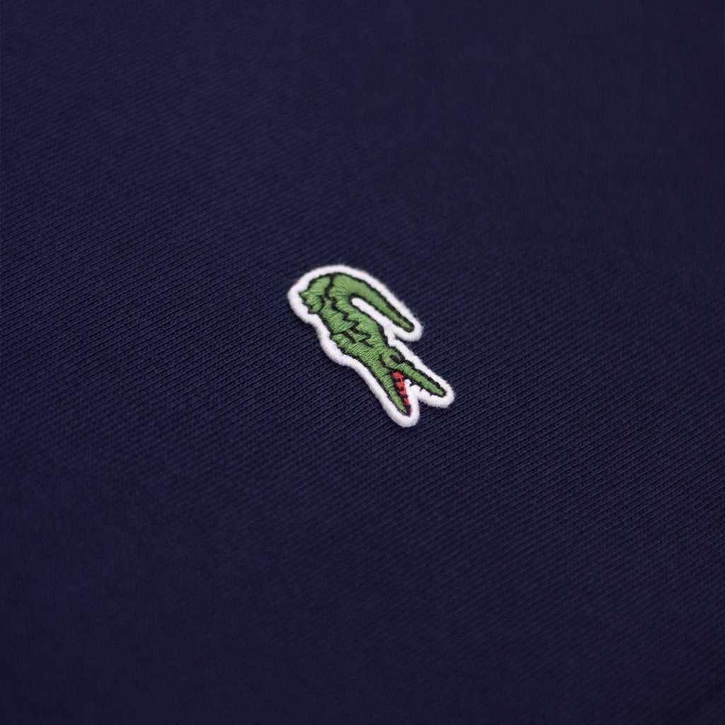 Lacoste Logo Sport Crewneck Sweatshirt Navy