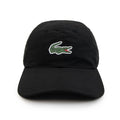 Lacoste Crocodile Embossed Logo Cap Black