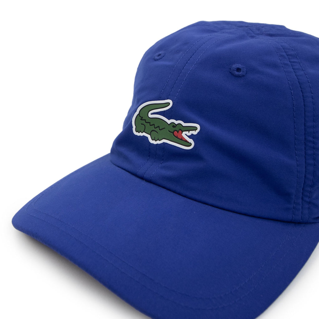 Lacoste Crocodile Embossed Logo Cap Blue