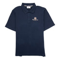Aquascutum Active Pique Logo Polo Navy