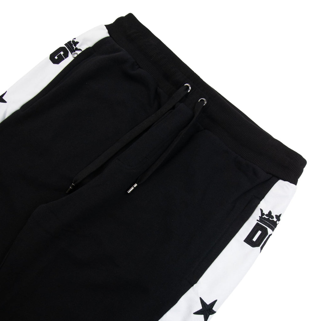 Dolce & Gabbana Dg Embroidered Star Jogging Pants Black N0000