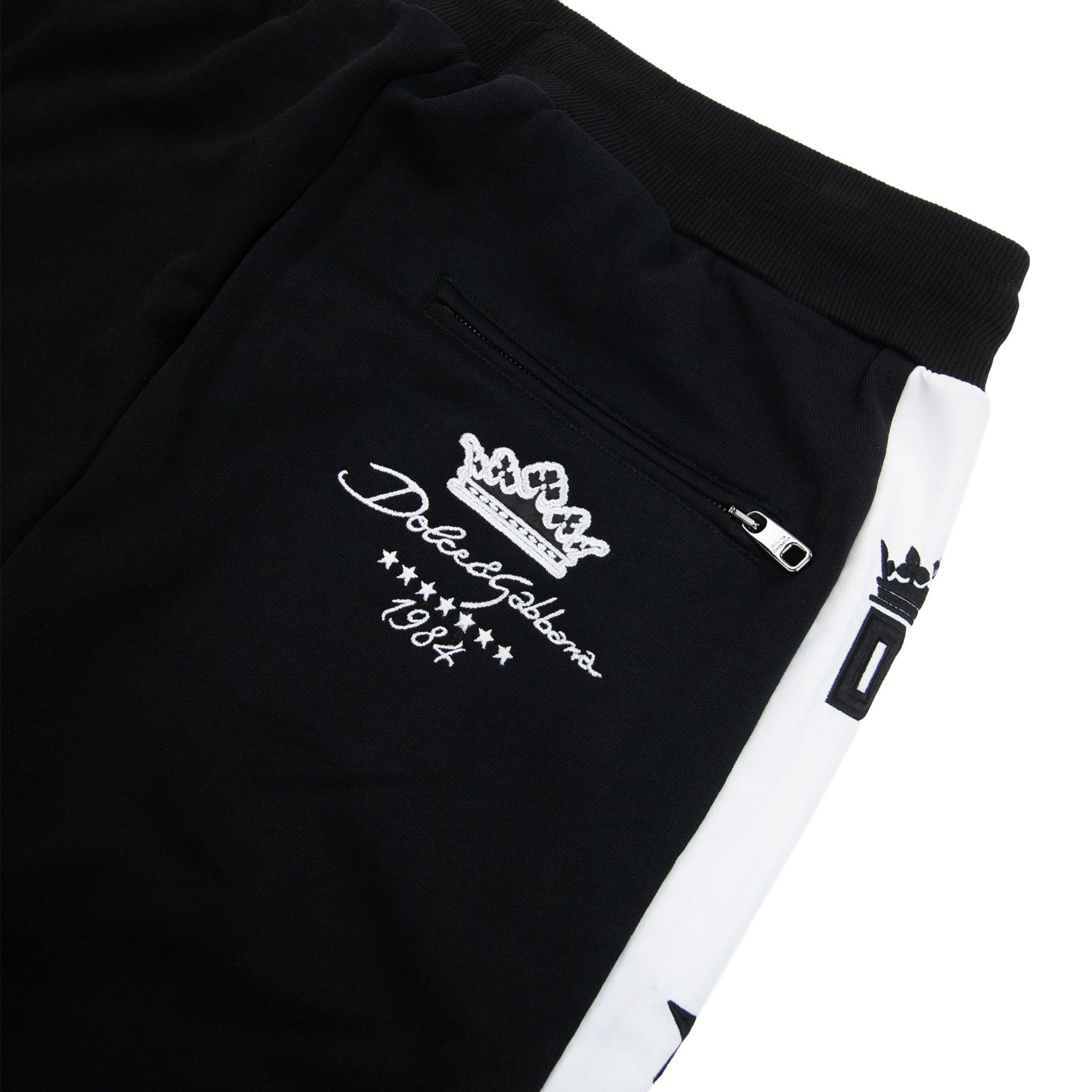 Dolce & Gabbana Dg Embroidered Star Jogging Pants Black N0000