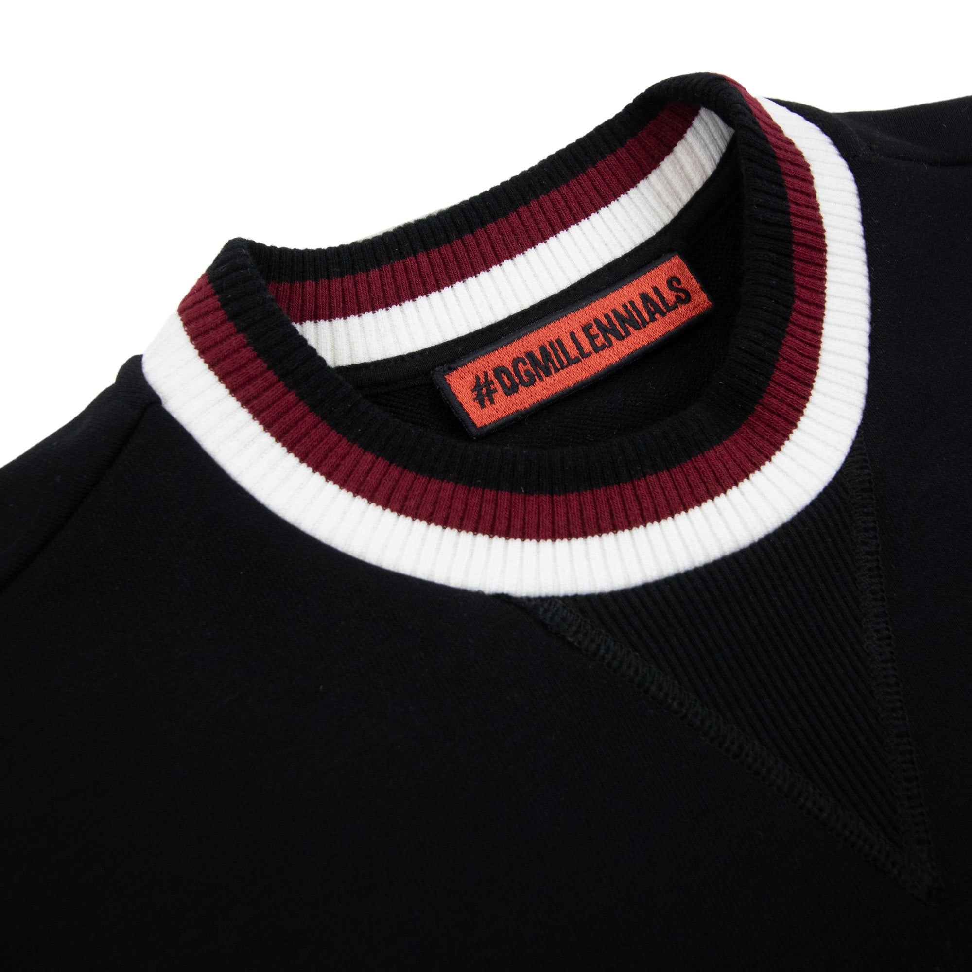 Dolce & Gabbana Dg King Crown Crewneck Sweatshirt Black N0000