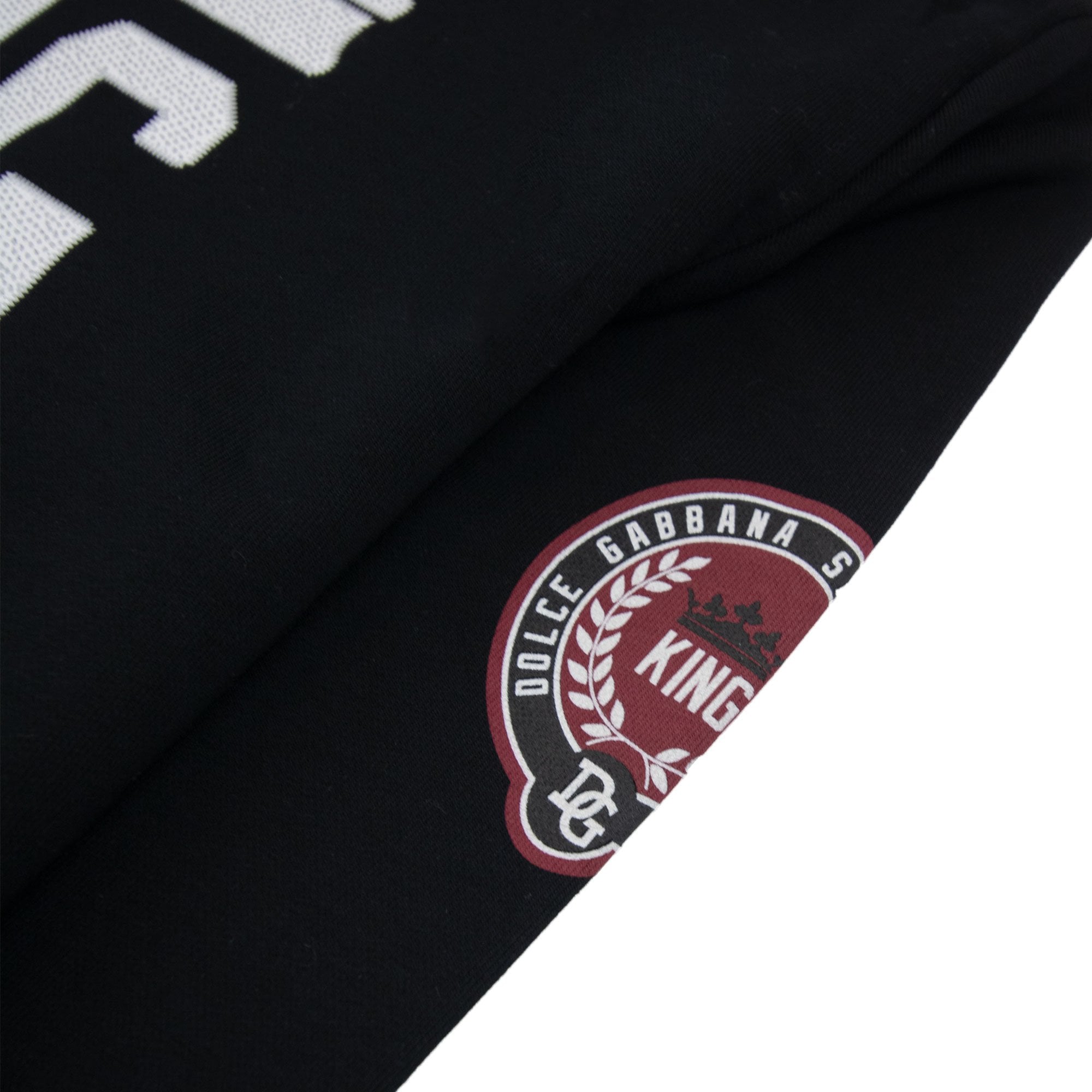 Dolce & Gabbana Dg King Crown Crewneck Sweatshirt Black N0000