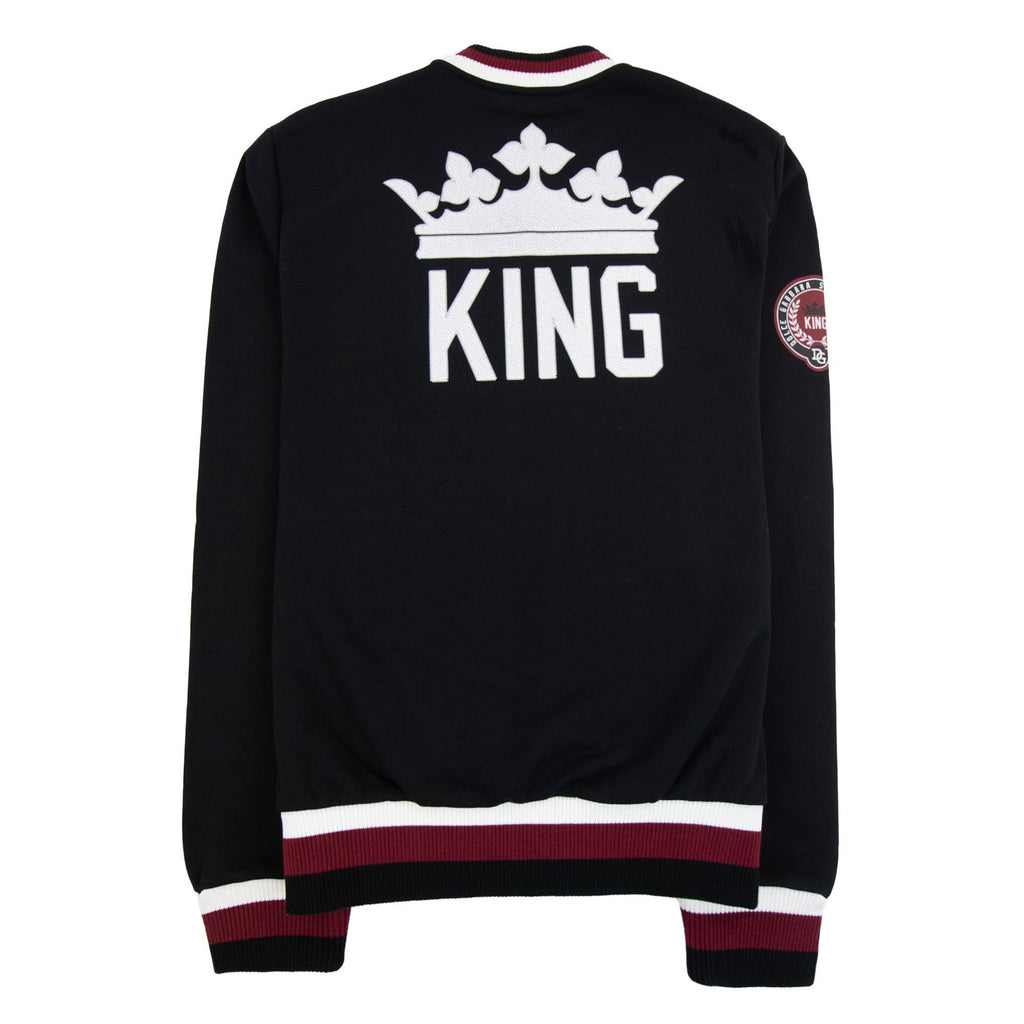 Dolce & Gabbana Dg King Crown Crewneck Sweatshirt Black N0000