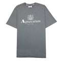 Aquascutum Active Big Logo T Shirt Charcoal
