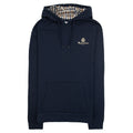 Aquascutum Active Small Logo Hoodie Navy